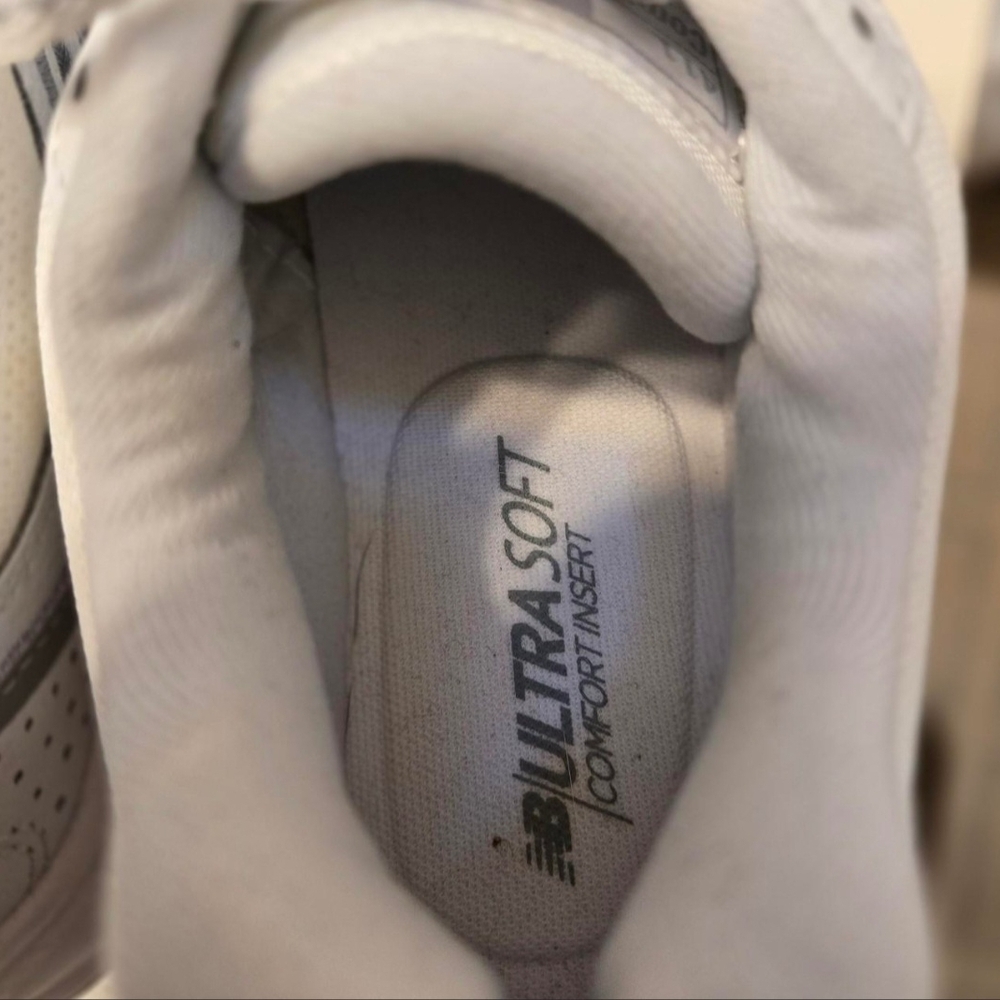 New Balance White Sneakers - Picture 6 of 7